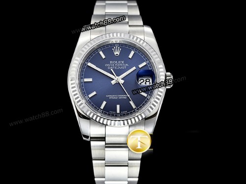 Rolex Datejust 36mm in 904L Steel Automatic Mens Watch ,RL-08096