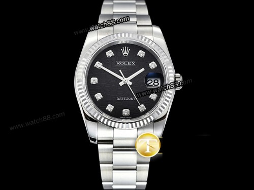 Rolex Datejust 36mm in 904L Steel Automatic Mens Watch ,RL-08097