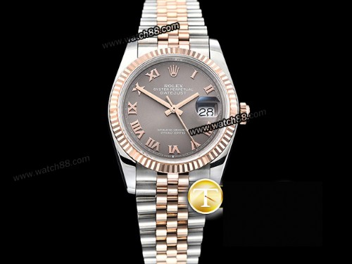 Rolex Datejust 36mm Jub Flt 904L Automatic Mens Watch ,RL-08101