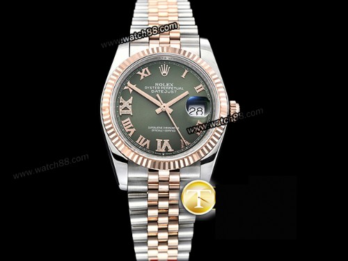 Rolex Datejust 36mm Jub Flt 904L Automatic Mens Watch ,RL-08102