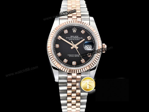 Rolex Datejust 36mm Jub Flt 904L Automatic Mens Watch ,RL-08105