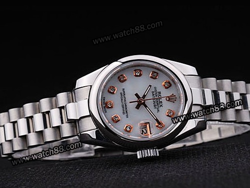 ROLEX DATEJUST OYSTER PERPETUAL LADIES WATCH,ROL-381