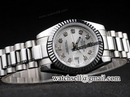 ROLEX DATEJUST OYSTER PERPETUAL LADIES WATCH,ROL-419