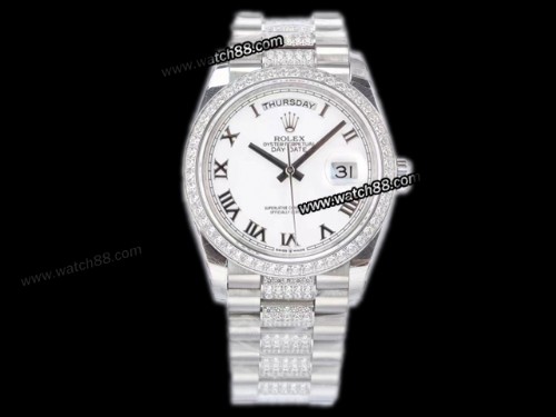 Rolex Day-Date 36mm Diamond 3255 Automatic Man Watch,RL-07054