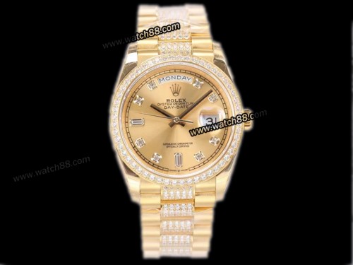 Rolex Day-Date 36mm Diamond 3255 Automatic Man Watch,RL-07057