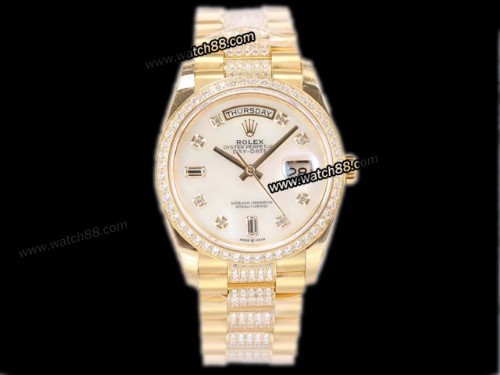 Rolex Day-Date 36mm Diamond 3255 Automatic Man Watch,RL-07058