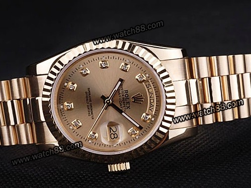 ROLEX DAY-DATE AUTOMATIC WATCH 36MM,ROL-322