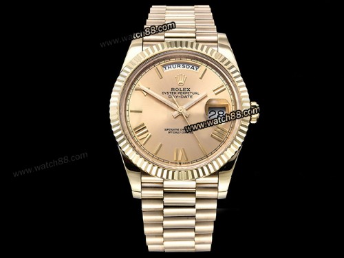 Rolex DayDate 40mm 904L Automatic Mens Watch,RL-08257