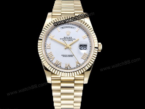 Rolex DayDate 40mm 904L Automatic Mens Watch,RL-08420