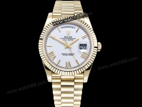 Rolex DayDate 40mm 904L Automatic Mens Watch,RL-08422