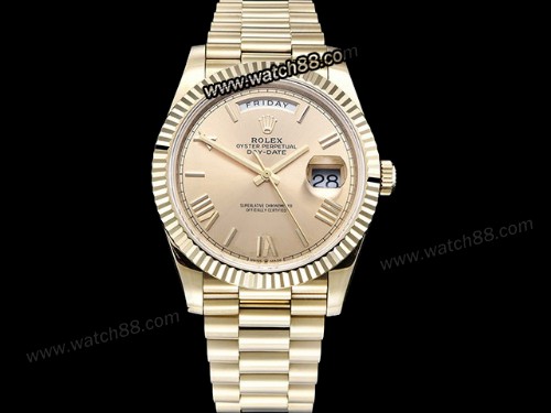 Rolex DayDate 40mm 904L Automatic Mens Watch,RL-08423