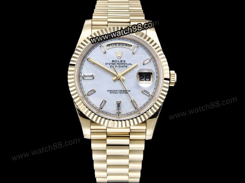 Rolex DayDate 40mm 904L Automatic Mens Watch,RL-08424