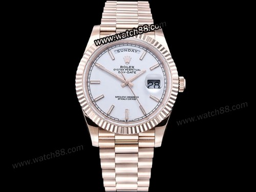 Rolex DayDate 40mm 904L Automatic Mens Watch,RL-08427