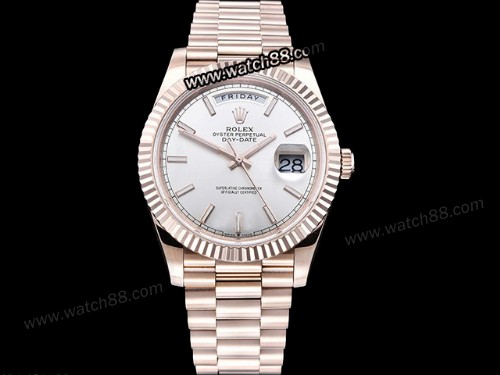 Rolex DayDate 40mm 904L Automatic Mens Watch,RL-08430