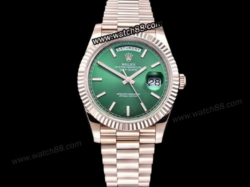 Rolex DayDate 40mm 904L Automatic Mens Watch,RL-08432