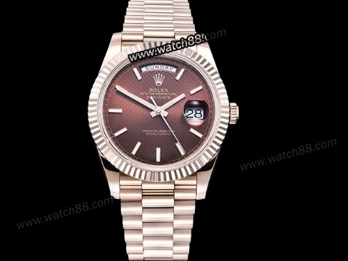 Rolex DayDate 40mm 904L Automatic Mens Watch,RL-08433