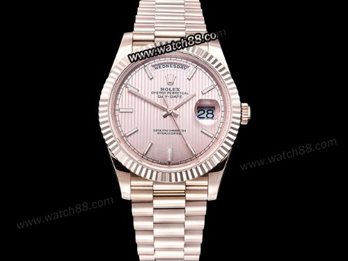 Rolex DayDate 40mm 904L Automatic Mens Watch,RL-08434