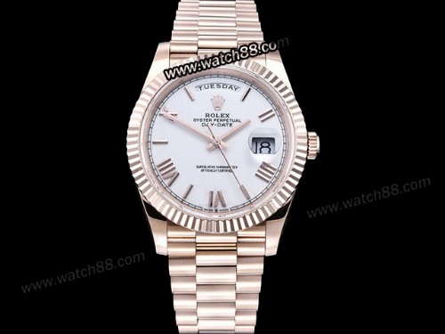 Rolex DayDate 40mm 904L Automatic Mens Watch,RL-08435