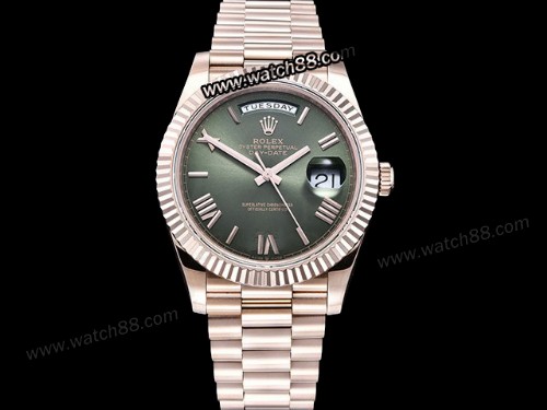 Rolex DayDate 40mm 904L Automatic Mens Watch,RL-08436