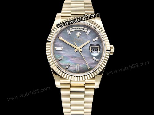 Rolex DayDate 40mm 904L Automatic Mens Watch,RL-08471