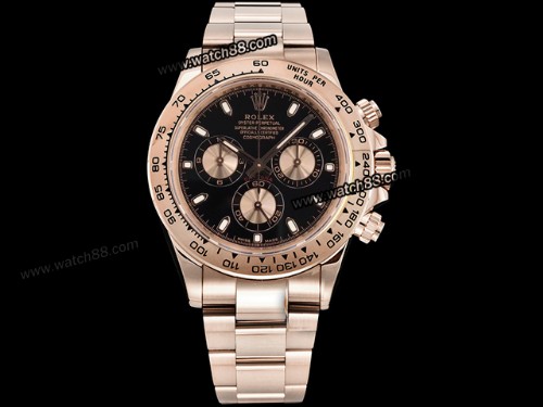 Rolex Daytona 116505LN 4130 Automatic Chronograph 904L Mens Watch,RL-06152