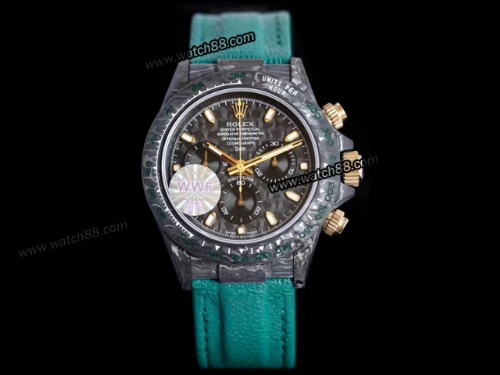 Rolex Daytona DIW Carbon Motley Edition Automatic Chronograph Mens Watch,RL-06113