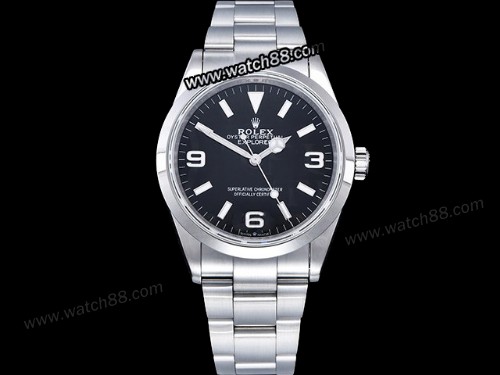 Rolex Explorer 124270 36mm 904L Steel Automatic Mens Watch,RL-12004