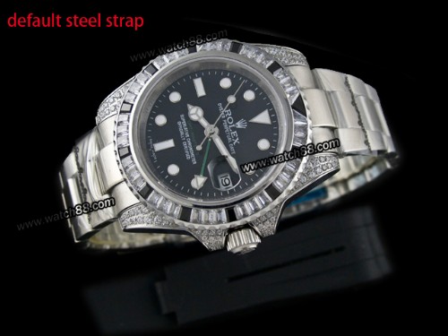 Rolex GMT Master II Diamond Bezel Automatic Mens Watch,ROL-958