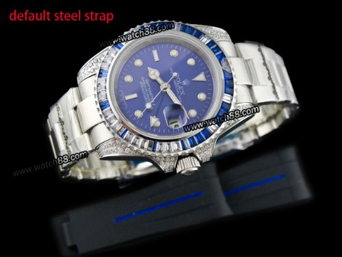 Rolex GMT Master II Diamond Bezel Automatic Mens Watch,ROL-960