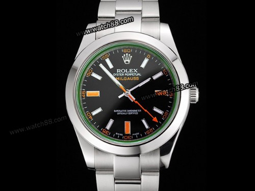 ROLEX MILGAUSS ANNIVERSARY EDITION 116400GV AUTOMATIC MENS WATCH,RL-11001