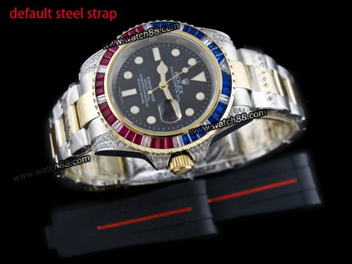 Rolex Submariner Diamond Bezel Automatic Mens Watch,ROL-952