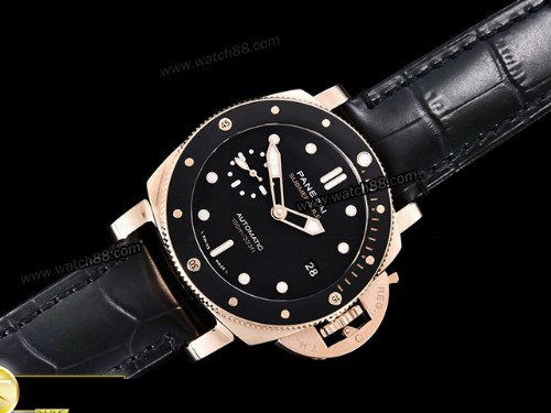 Replica vs factory panerai pam974 luminor submersible goldtech