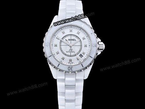 XHANEL J-12 38mm Automatic Watch,CHA-01004